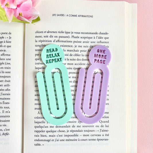 Personalized Paperclip Bookmark