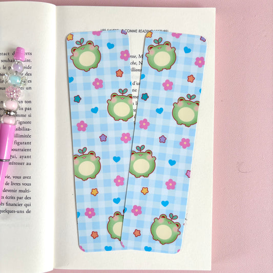 Double-sided Bookmark Frog