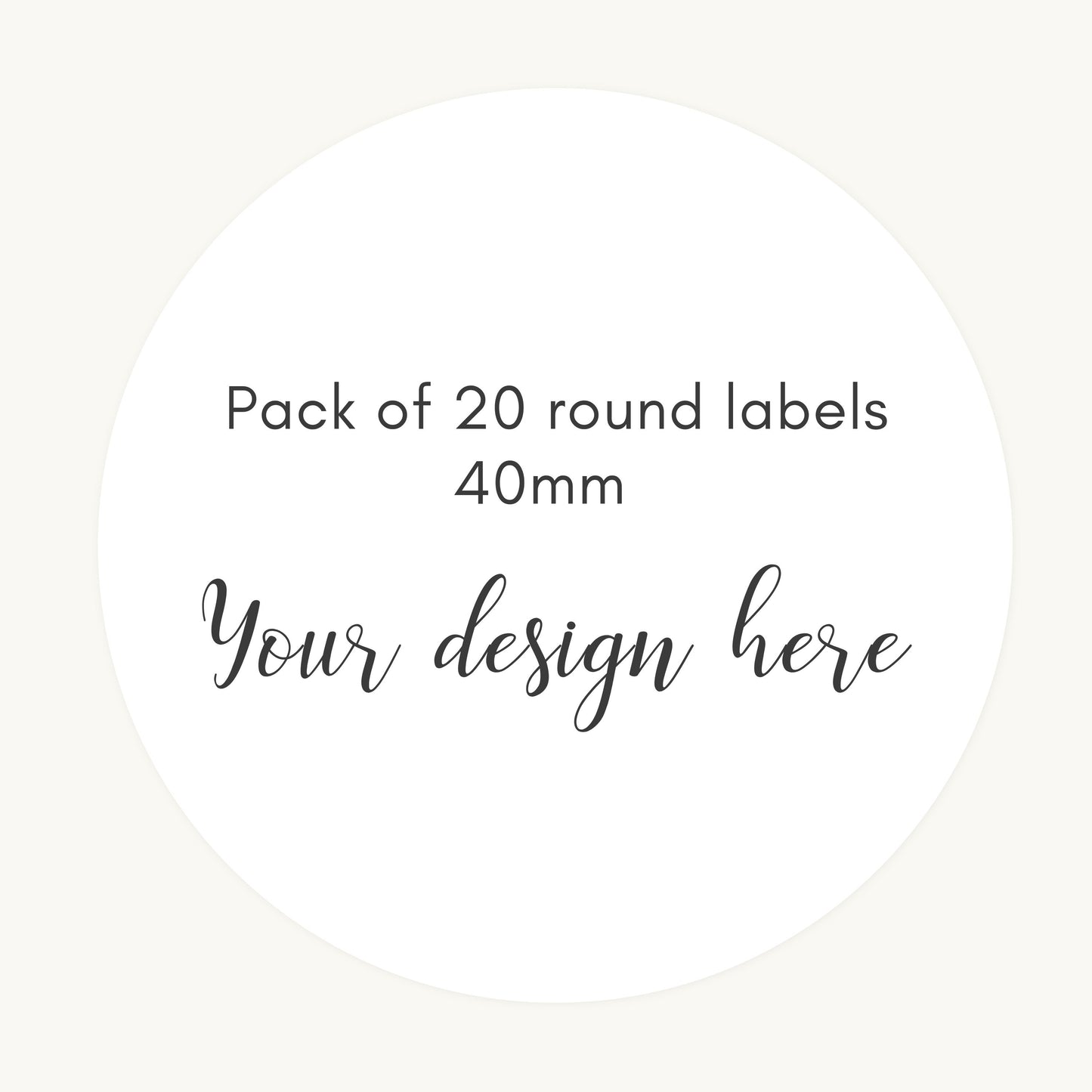 Custom Logo Stickers