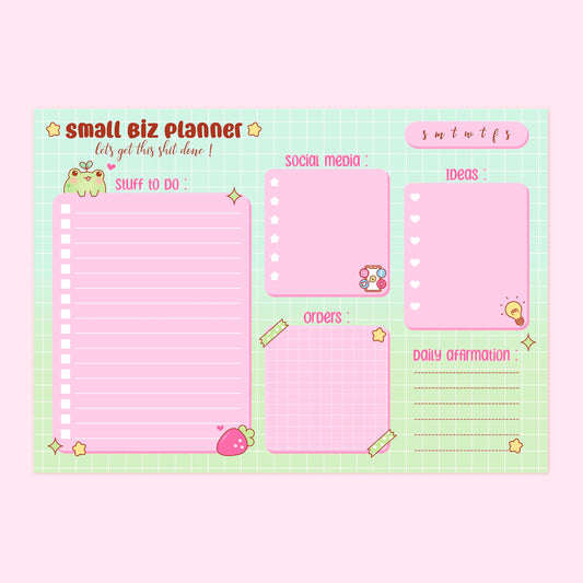 Daily Planner for Small Businesses